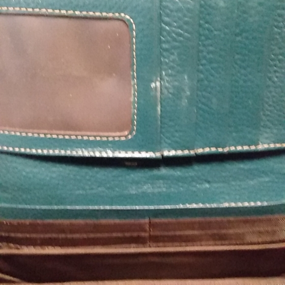 Teal wallet - Picture 2 of 2